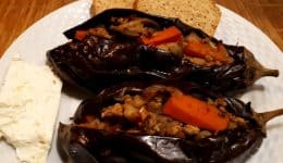 vressyntages-Eggplants stuffed with vegetables