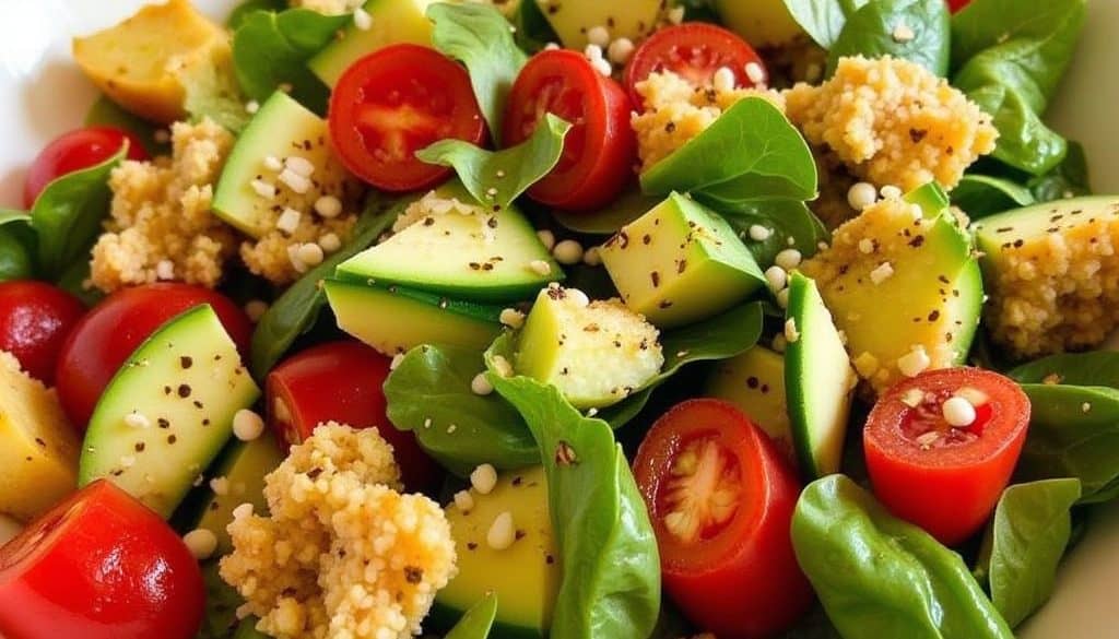 vressyntages Lebanese fattoush salad