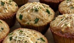 vressyntages-Cypriot Halloumi and Anari Muffins